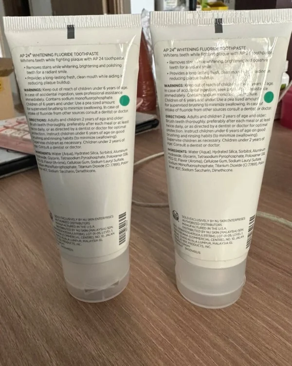 Kem đánh răng giúp răng trắng sáng AP24 Whitening Fluoride Toothpaste(110g) - Hình ảnh 2