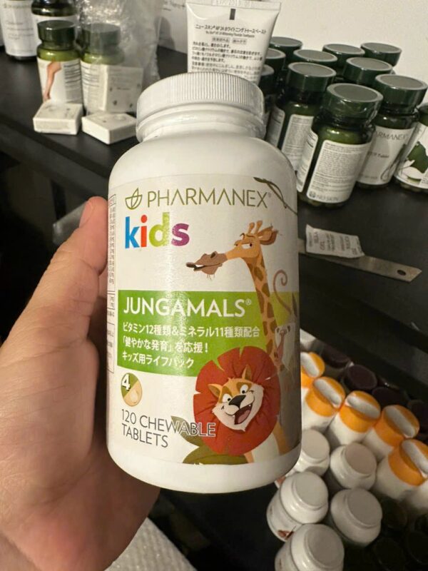 jungamals SCS kids Nu skin -  vitamin Hỗ Trợ giúp trẻ em tăng trưởng và phát triển khỏe mạnh. - Hình ảnh 2