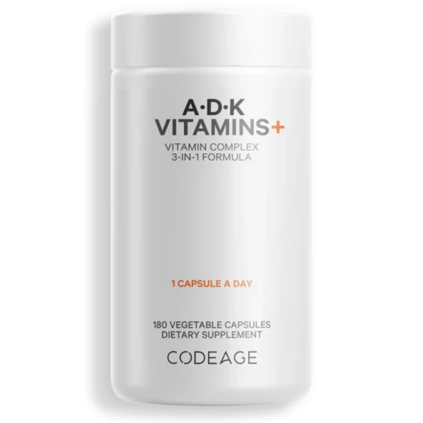 Viên bổ sung vitamin 3-trong-1 Codeage ADK Vitamins