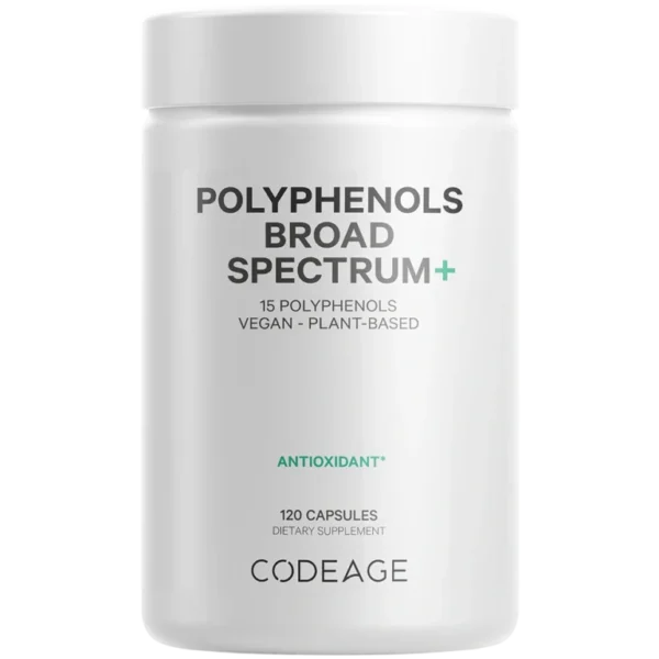 Hỗ Trợ trẻ hóa và bảo vệ da phổ rộng Codeage Polyphenols