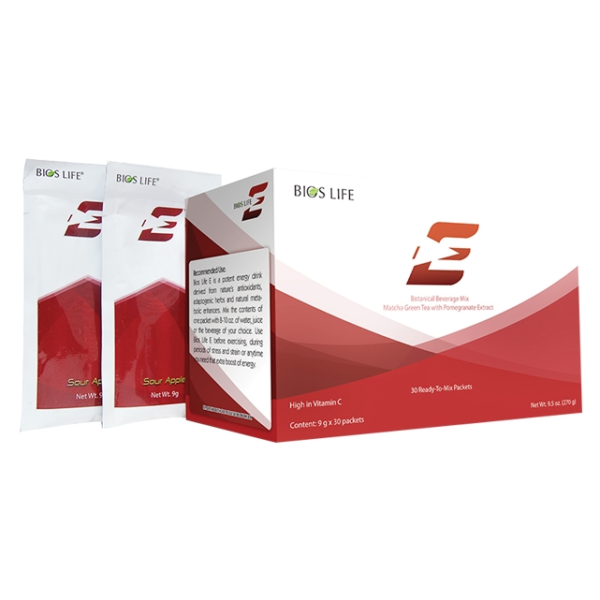 Bổ sung năng lượng Bios life E Vị Táo của Unicity - Mỹ