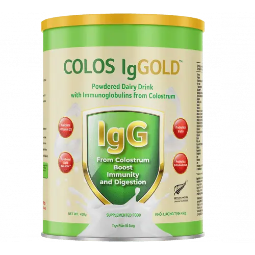 Sữa Non Hỗ Trợ Tăng Kháng Thể Colos IgGold New Zealand