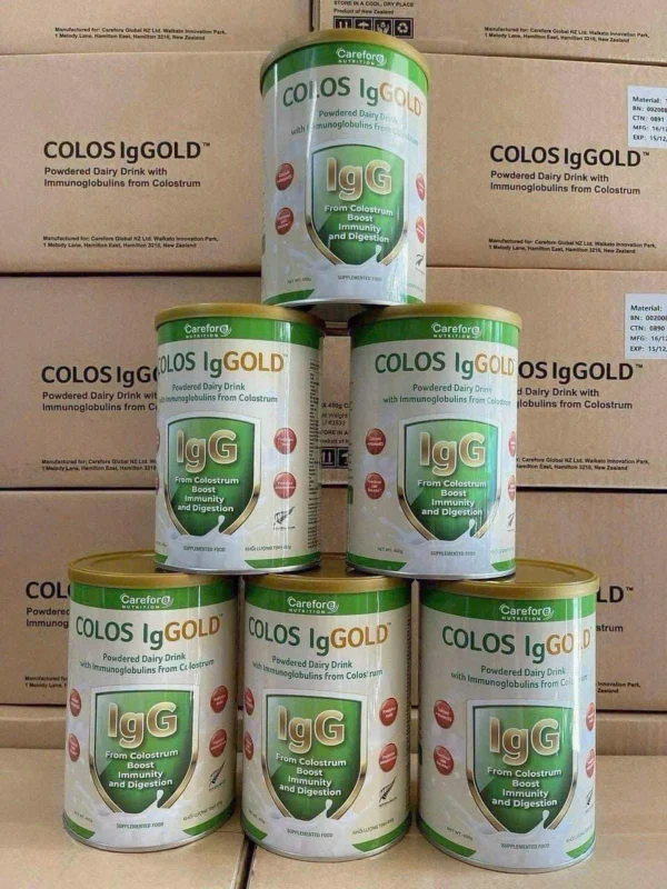 Sữa Non Hỗ Trợ Tăng Kháng Thể Colos IgGold New Zealand - Hình ảnh 2
