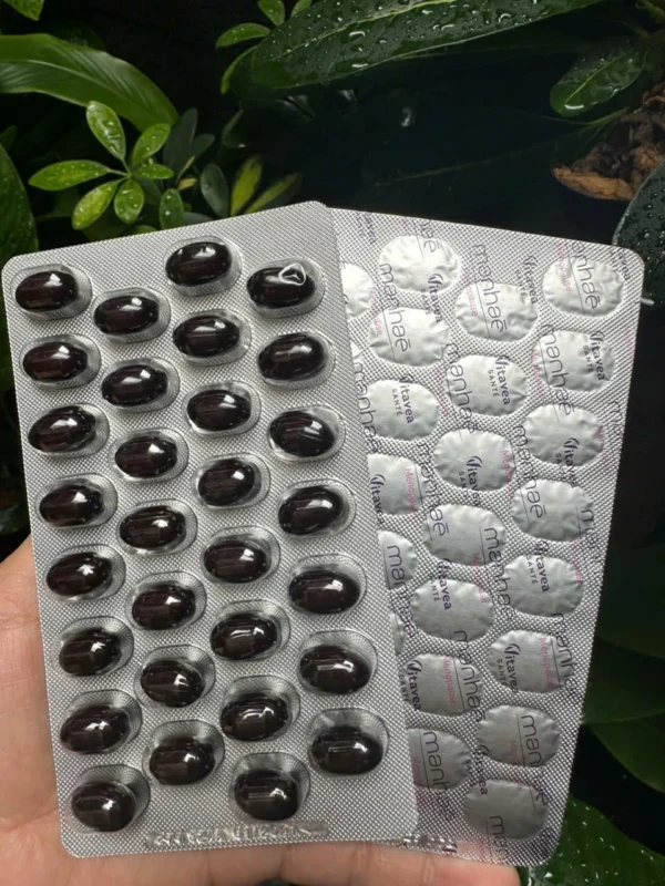 Viên Uống Hỗ Trợ Cân Bằng Nội Tiết Manhae Menopause Nutrisante  Pháp - Hình ảnh 2